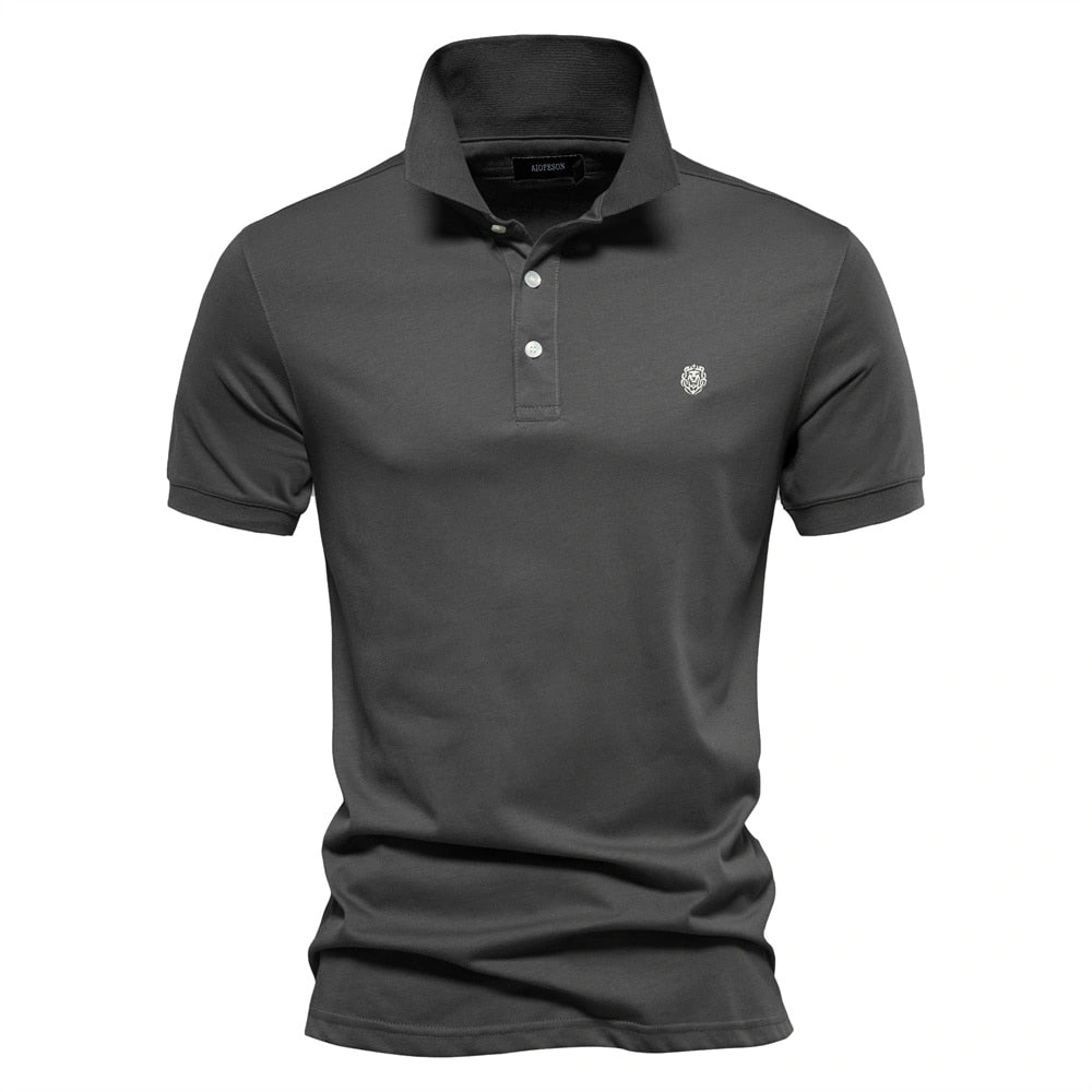West Louis Embroidered Cotton Polo A Touch of Classic American Style That's Cool and Comfortable